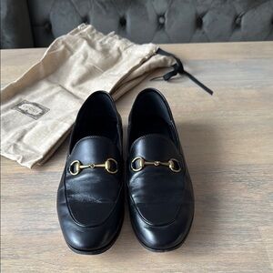 Black Gucci Brixton Loafers EU 38